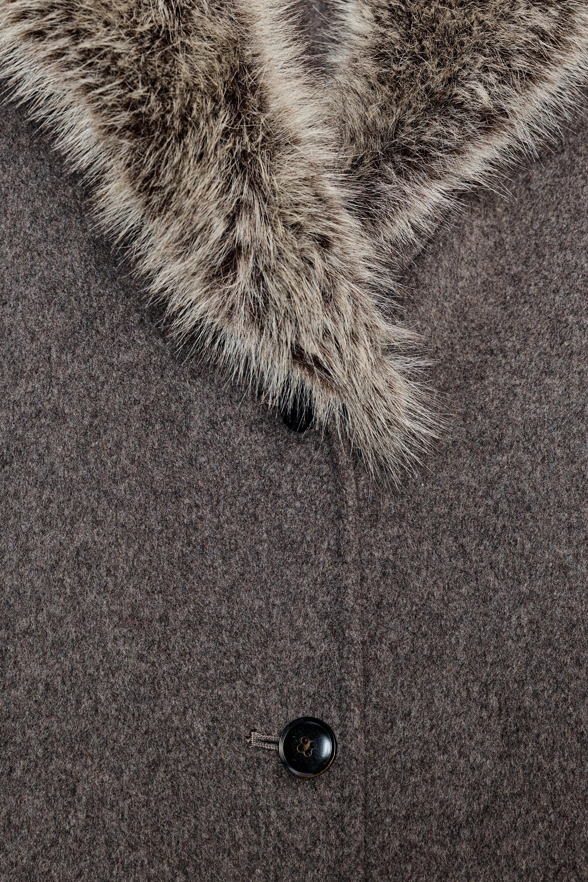 ZW COLLECTION LIMITED EDITION WOOL BLEND COAT